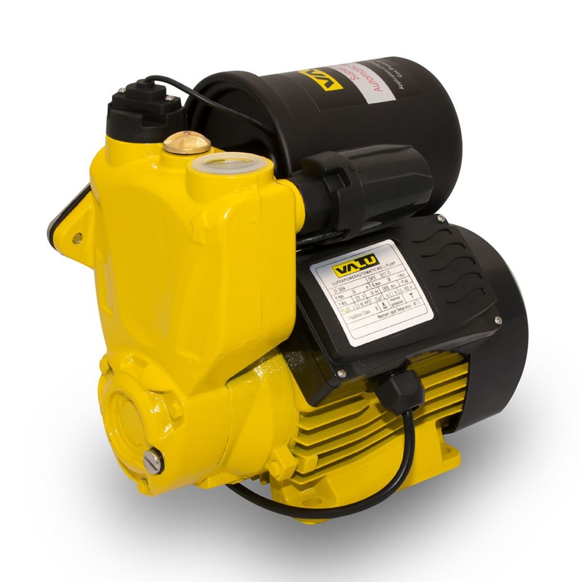 VALU ปั๊มน้ำออโต้ 370 วัตต์ รุ่น ZF-300A ส่งสูง 36 เมตร อัตราการไหล 30 ลิตร/นาที พร้อม Flow Sensor (แวลู)