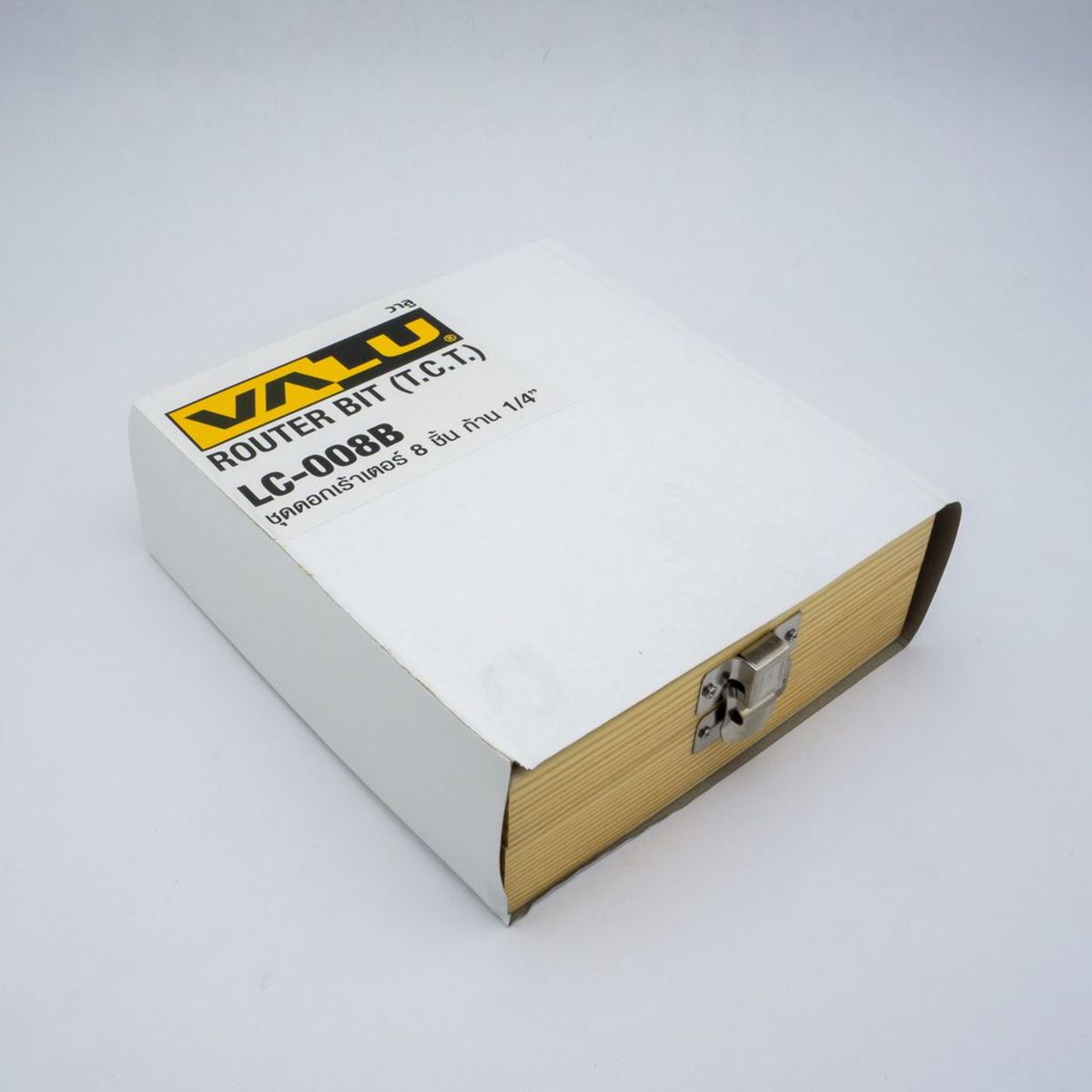 LC-008B ชุดดอกเร้าเตอร์ 8 ชิ้น ก้าน 1/4"