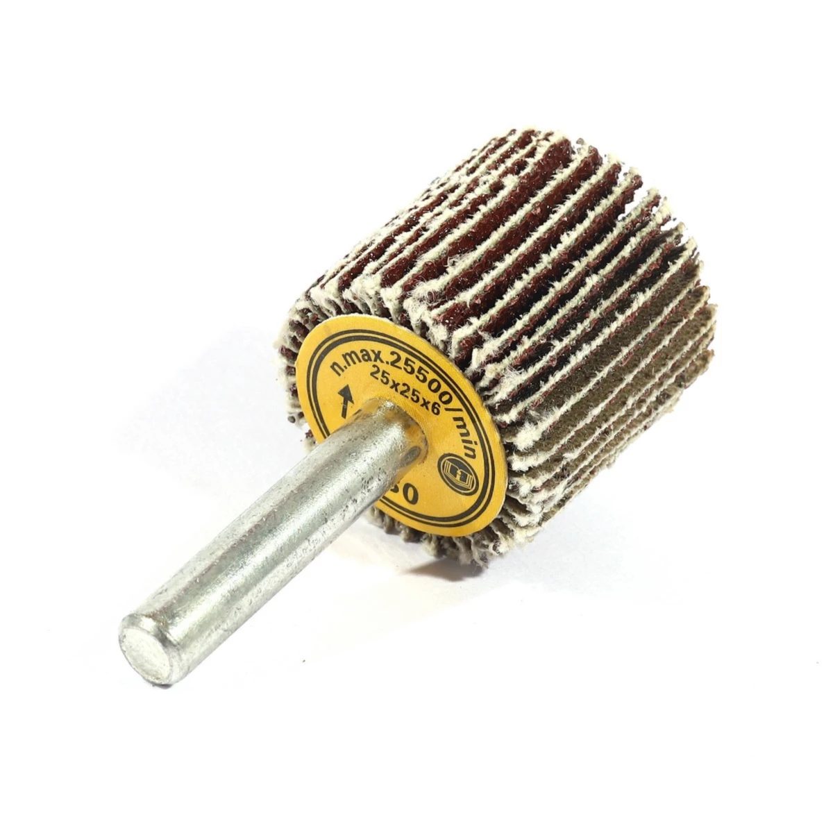 ล้อทราย มีแกน 1" X 1" X 6MM #80