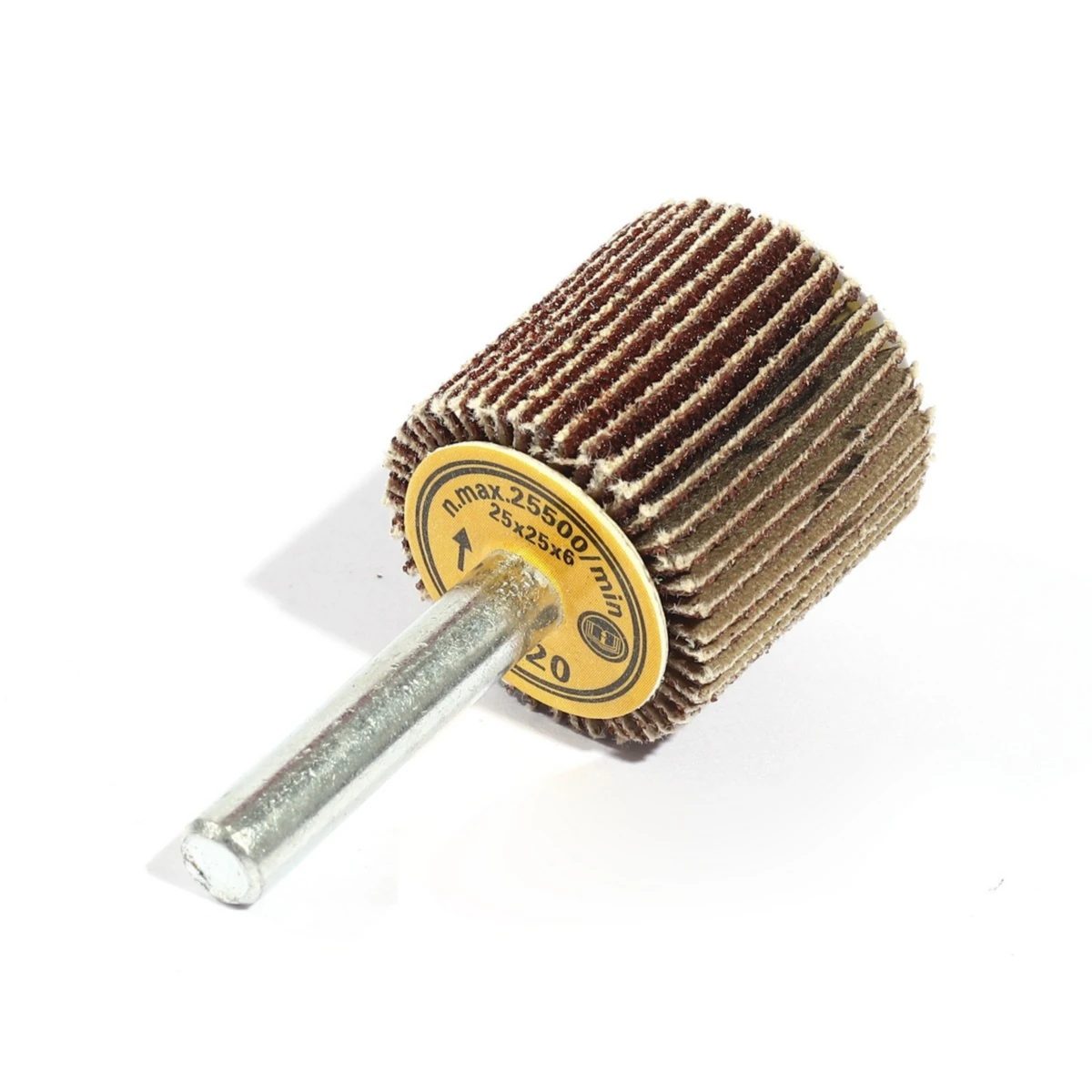 ล้อทราย มีแกน 1" X 1" X 6MM #120