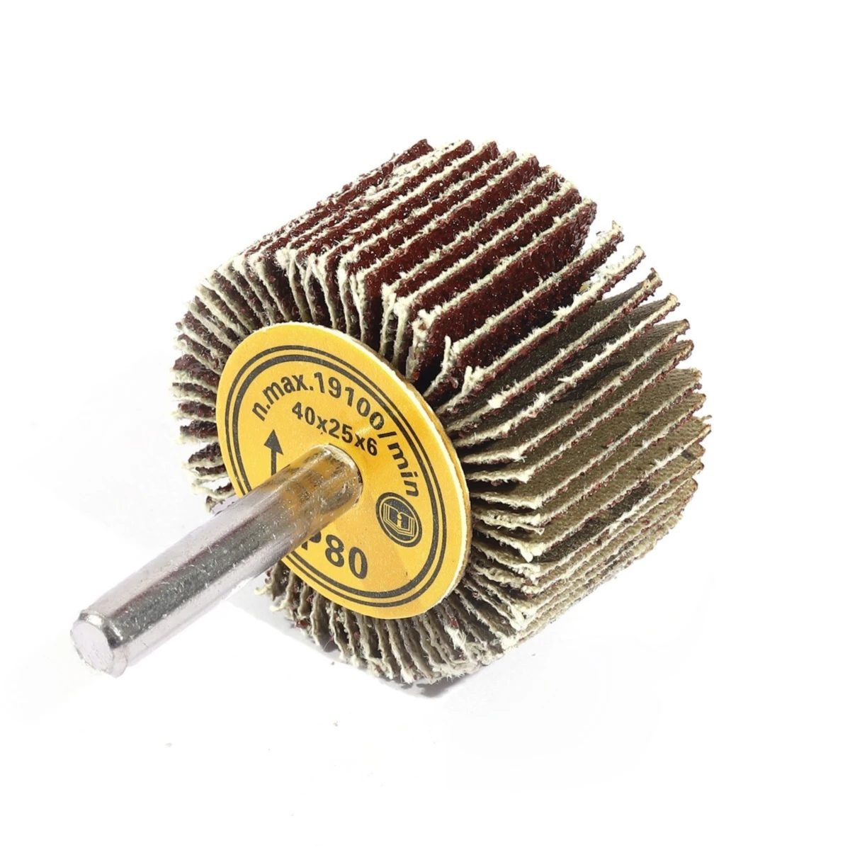 ล้อทราย มีแกน 1.5" X 1" X 6MM #80