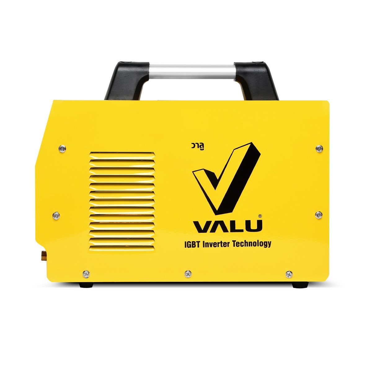 VALU เครื่องเชื่อม IGBT รุ่น VOM351 กระแสไฟเชื่อม 20 - 300 แอมป์ กำลังไฟฟ้า 9.2 KVA ขนาดลวดเชื่อม 1.6 - 3.2 มม. (แวลู)