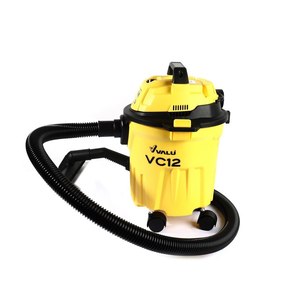 VALU (แวลู) เครื่องดูดฝุ่นน้ำ-แห้ง ความจุ 12 ลิตร รุ่น VC12 กำลังมอเตอร์ 1,200 วัตต์ เครื่องมีฟังก์ชั่นสำหรับเป่าลม