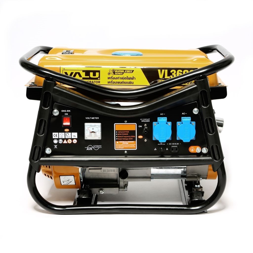 VL3600 เครื่องปั่นไฟ เบนซิน2.8KWสตาร์มือ