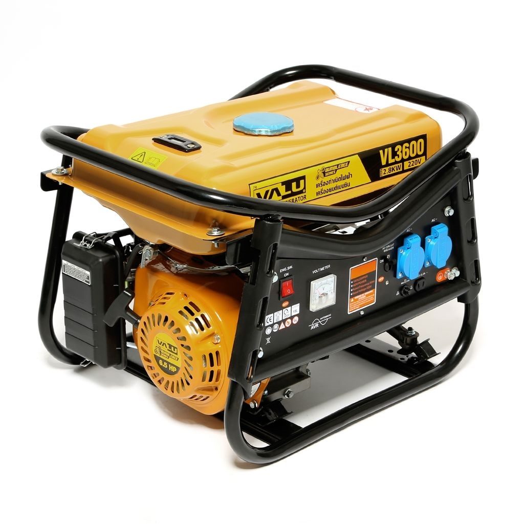 VL3600 เครื่องปั่นไฟ เบนซิน2.8KWสตาร์มือ