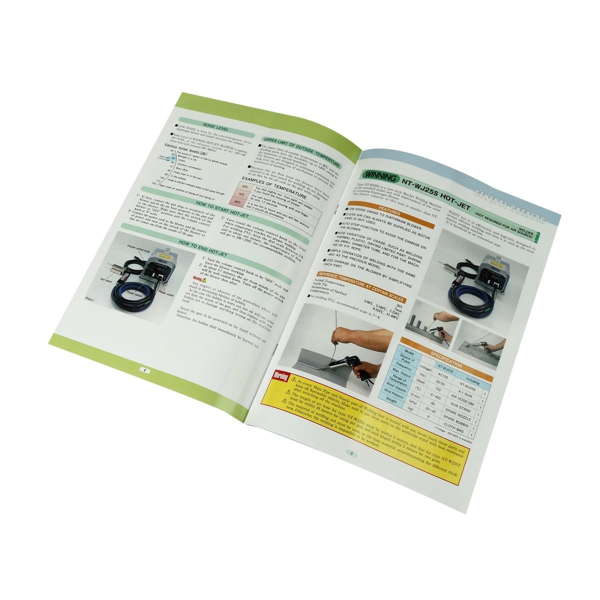 เครื่องเชื่อมพลาสติก NT-WJ25S-II (SINGLE