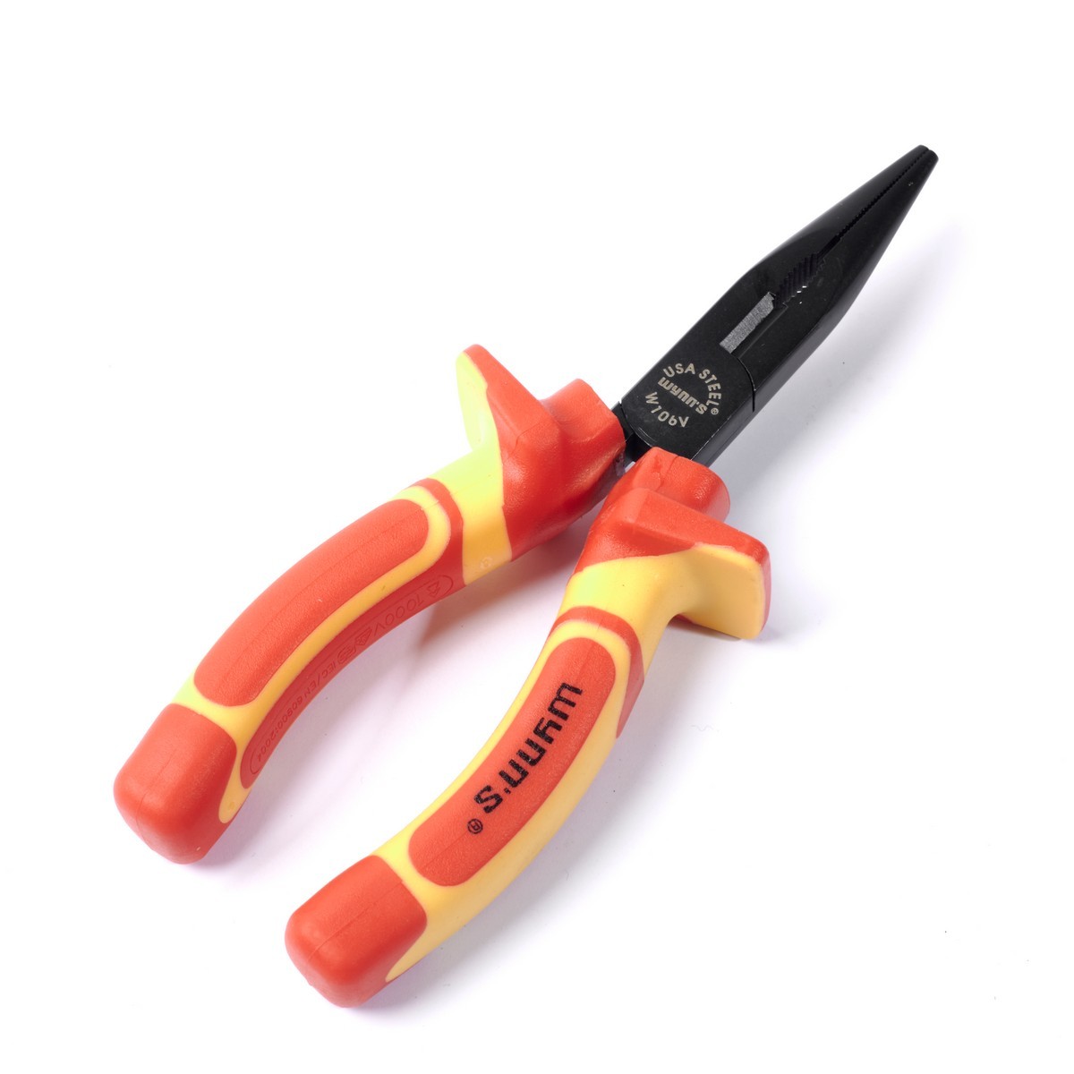 W106V คีมปากแหลมไฟฟ้าแรงดันสูง 6"