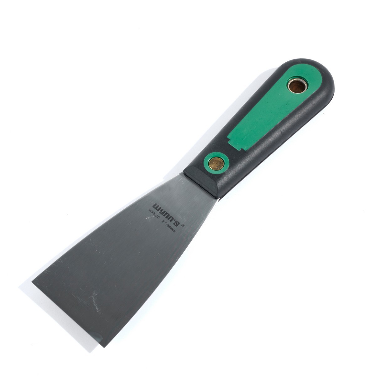 W3002C เกียงโป้ว สเเตนเลส ด้ามดำ 2"