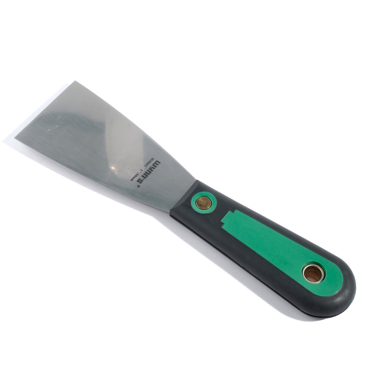 W3002C เกียงโป้ว สเเตนเลส ด้ามดำ 2"