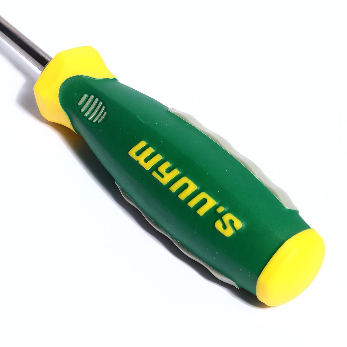 ไขควงแกน 6X200MM 8" ปลายเเบน ด้ามยาง (-)