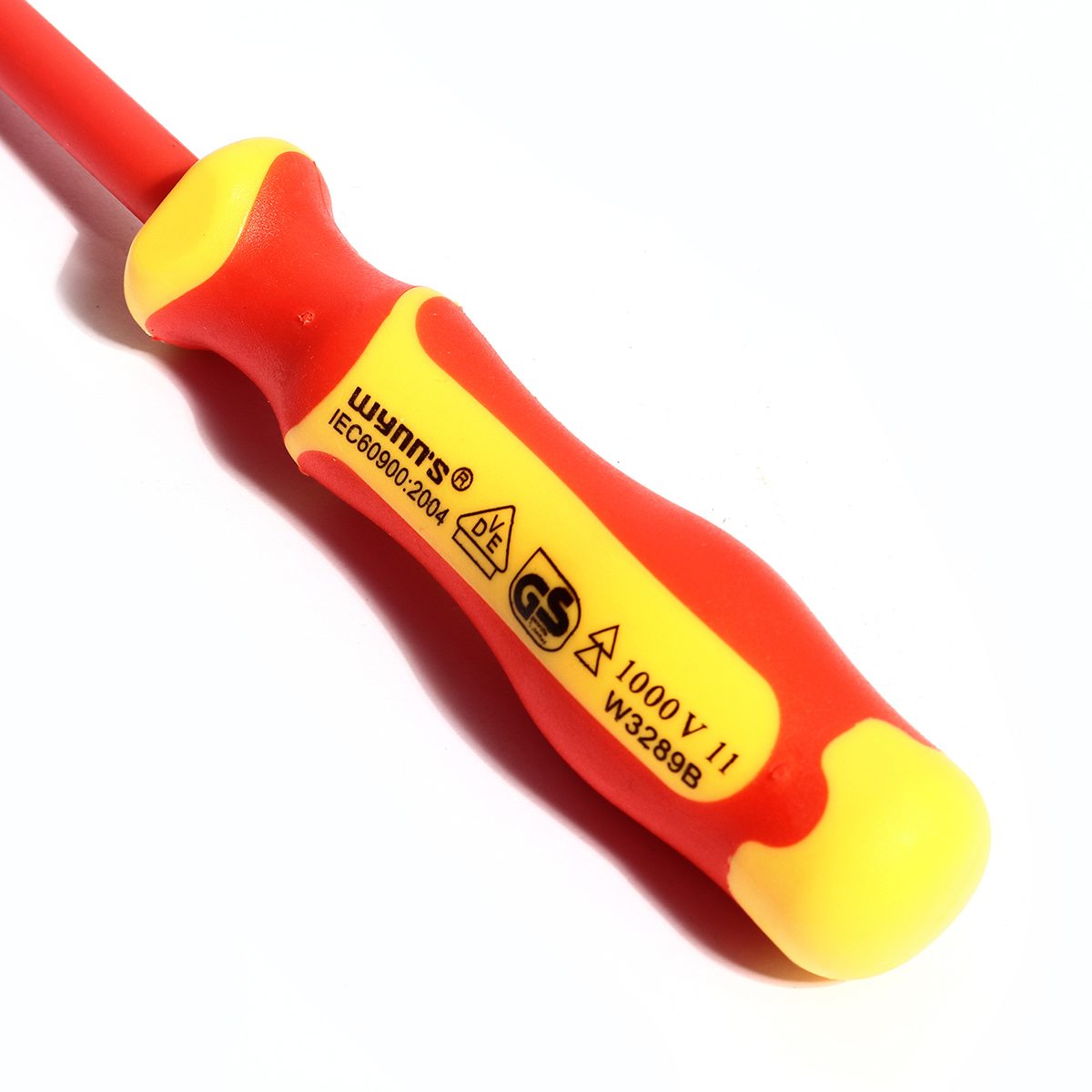 W3289B ไขควงด้ามกันไฟปลายเเบน 4 นิ้ว