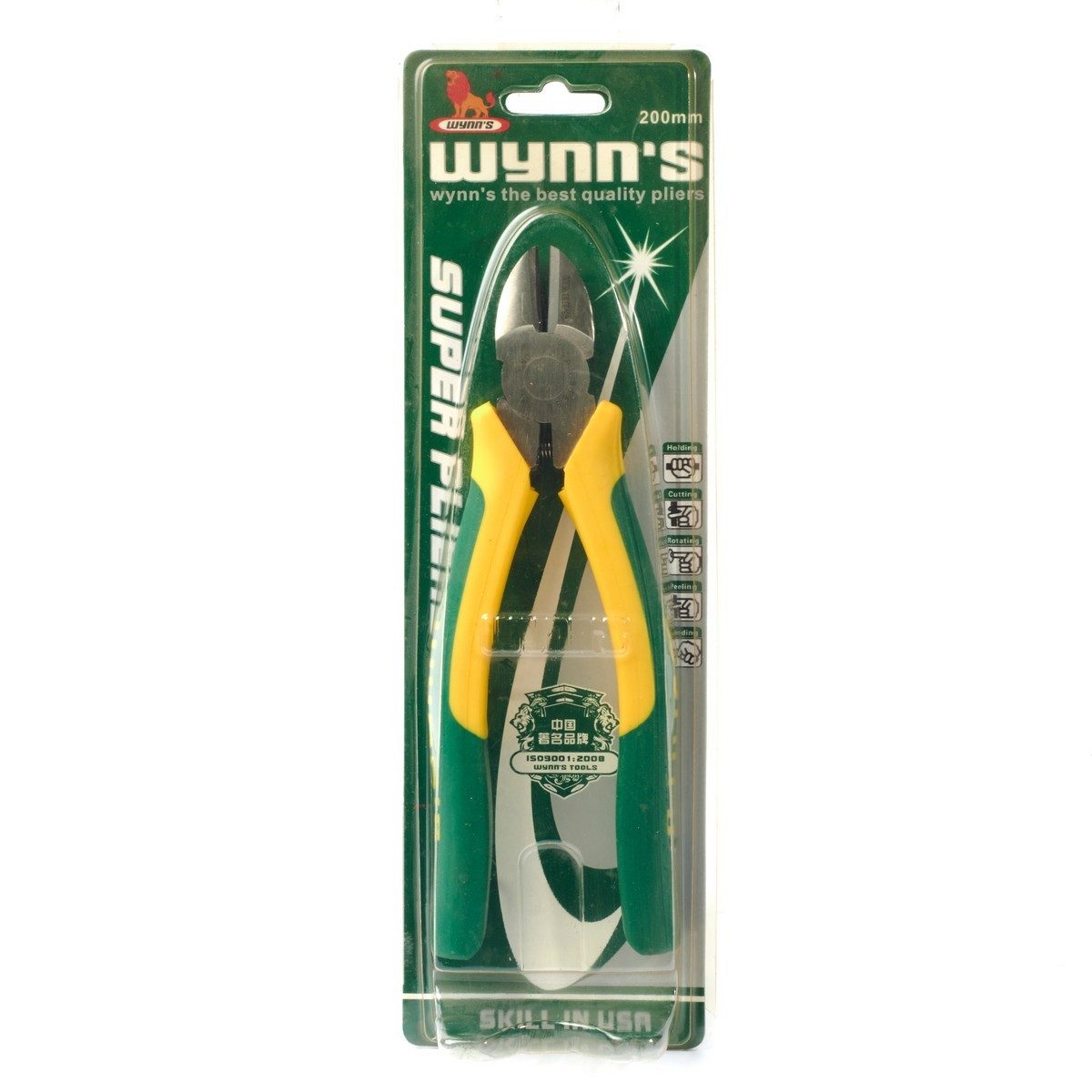 W508H คีมปากแหลมแบบญี่ปุ่น 8"