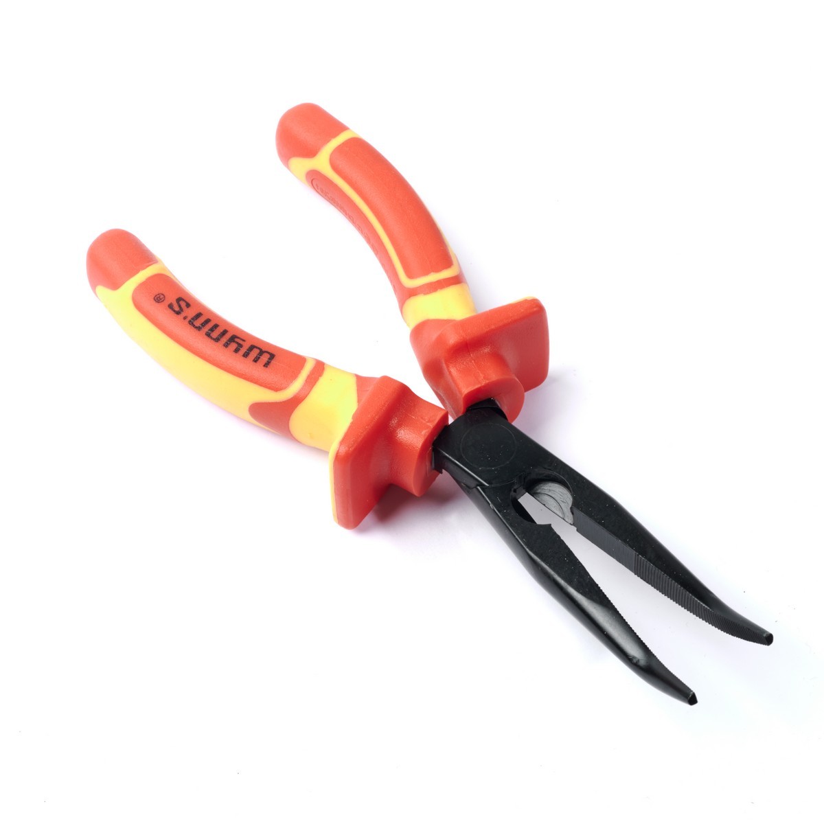 W608V คีมปากแบนไฟฟ้าแรงดันสูง 8 1/2"