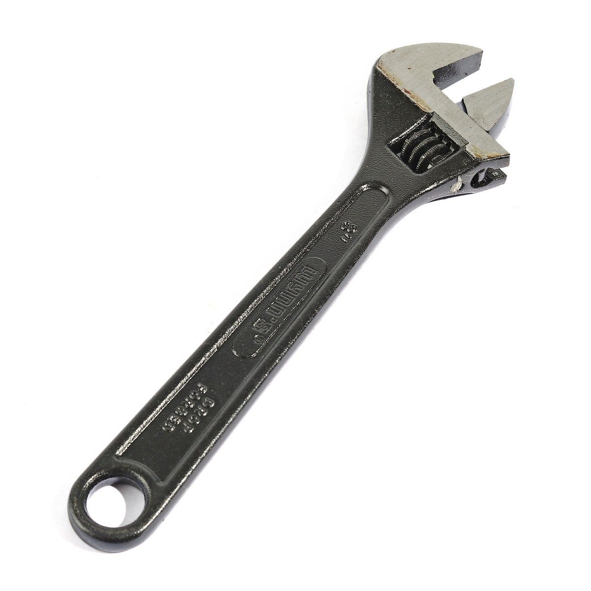 WNS200A ประแจเลื่อนพ่นสีดำ 8"