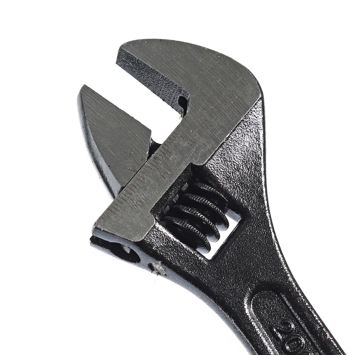 WNS200A ประแจเลื่อนพ่นสีดำ 8"