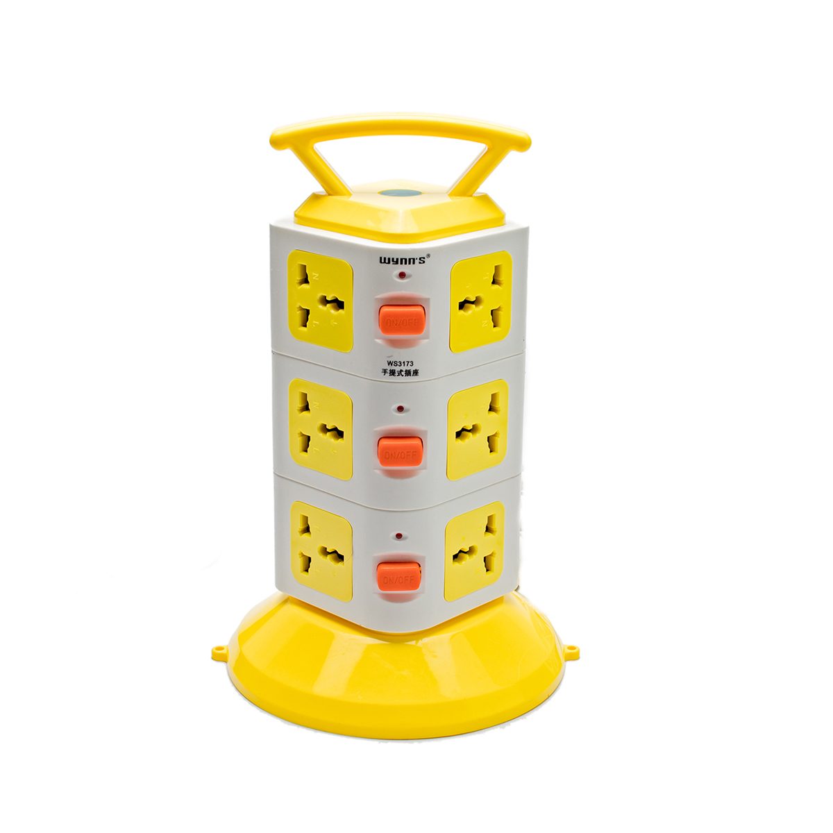 WS3173 ปลั๊กไฟ 12 เต้า