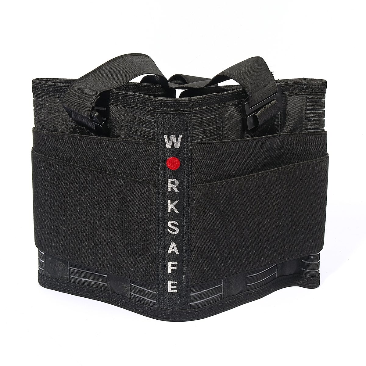 WORKSAFE เข็มขัดพยุงหลัง XL (เอว 36-42 นิ้ว) รุ่น LCCFBXL ป้องกันการบาดเจ็บที่ส่วนหลังในขณะยกของหนัก และช่วยเสริมบุคลิก (เวิร์คเซฟ)