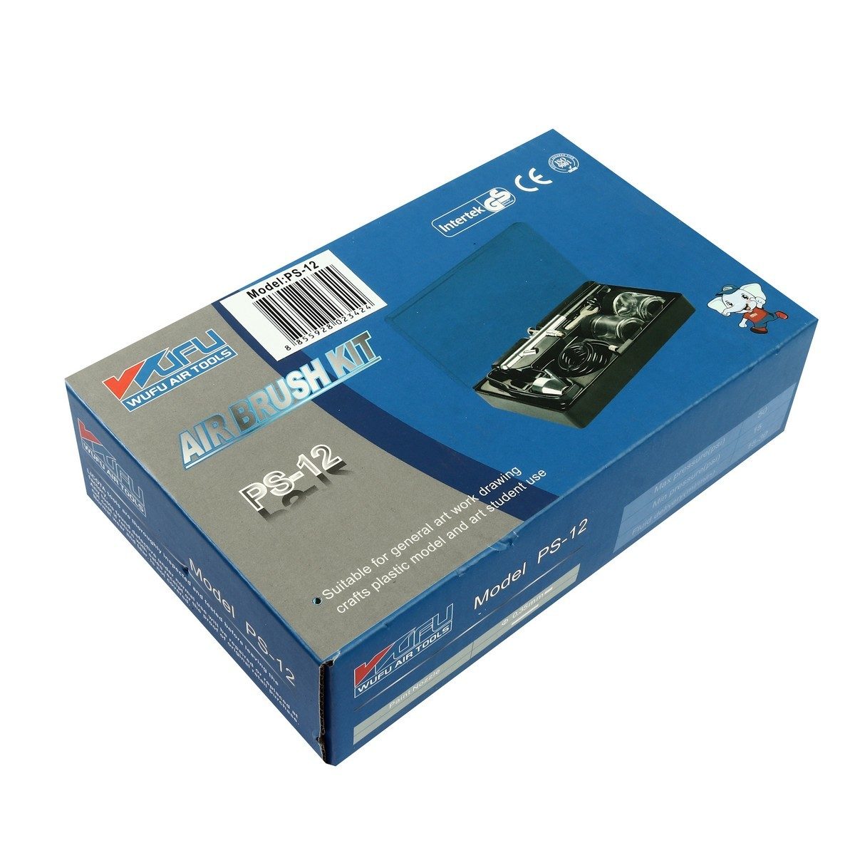 PS-12 AIR BRUSH KIT (กาล่าง)