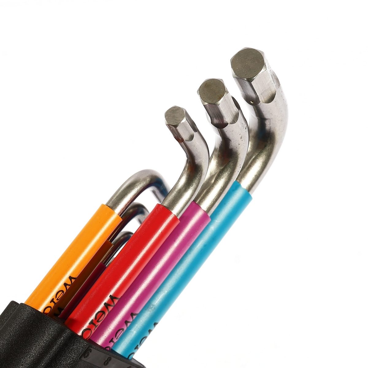 WERA ชุดประแจหกเหลี่ยมหลากสี 3950/9 Hex-Plus Stainless รหัส 05022669001 (เวร่า)