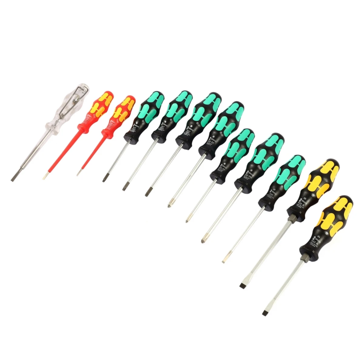 WERA ชุดไขควง Kraftform XXL 2 รหัส 0501011001 (เวร่า)
