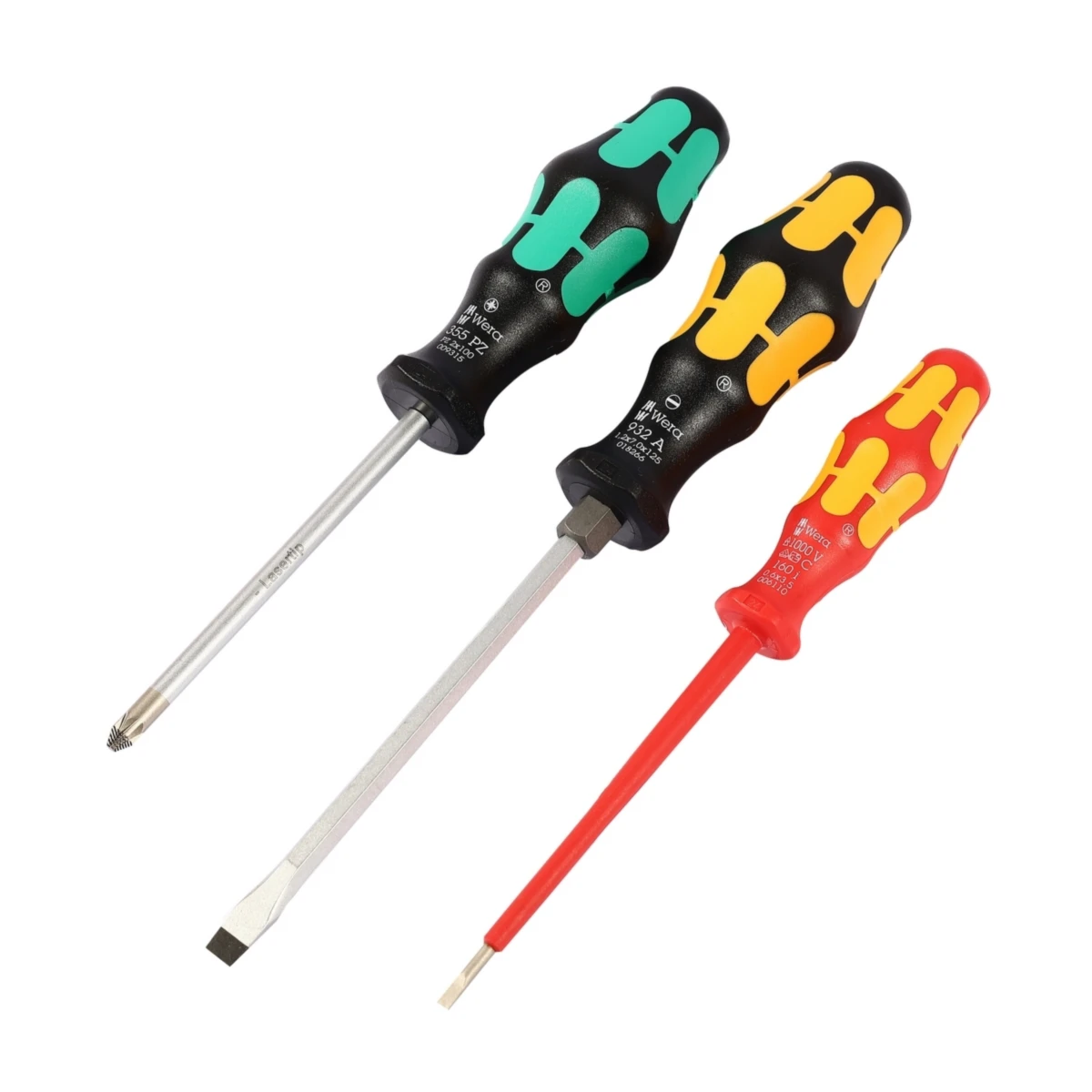 WERA ชุดไขควง Kraftform XXL 2 รหัส 0501011001 (เวร่า)