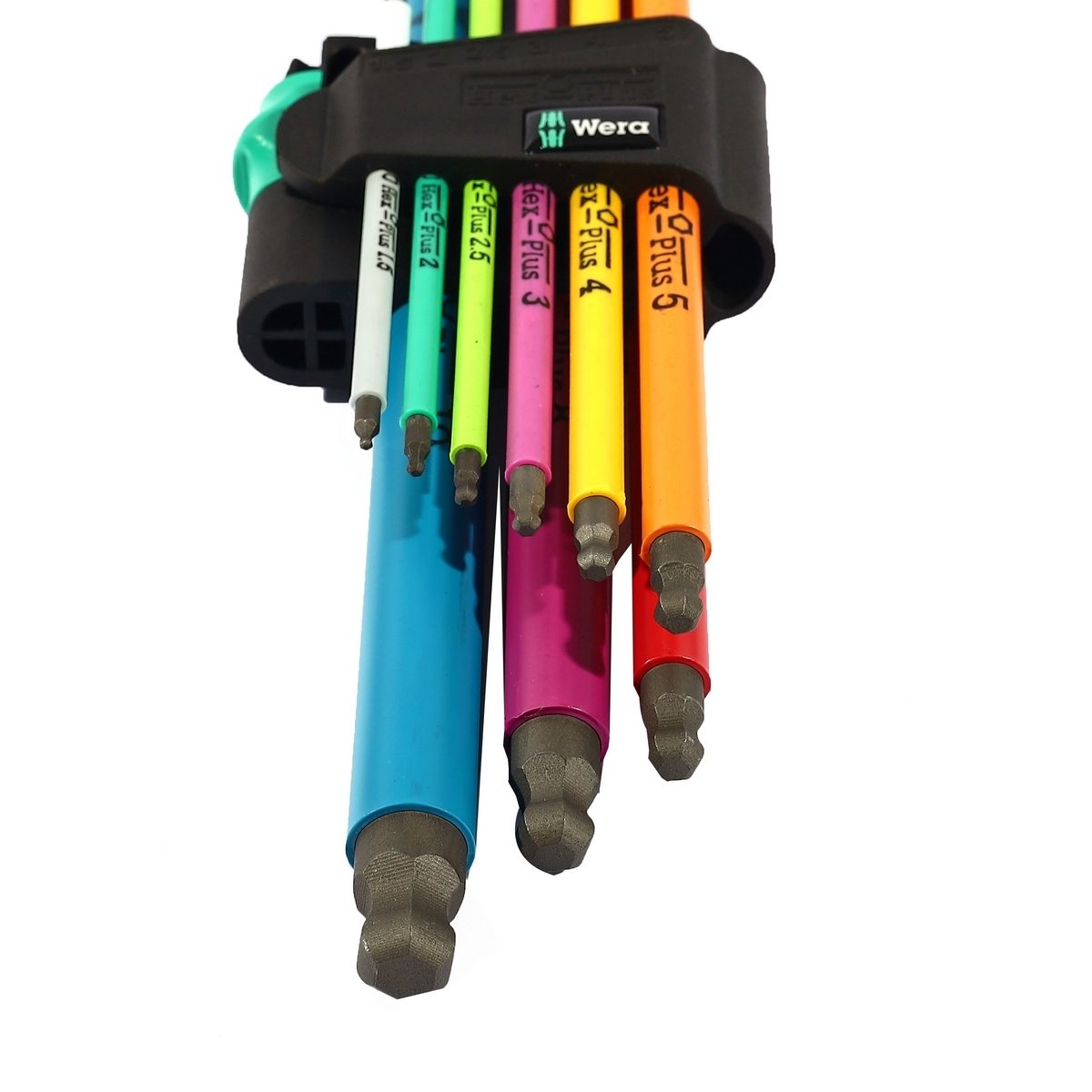 WERA ชุดประแจหกเหลี่ยมหลากสี 950/9 Hex-Plus รหัส 05073593001 (เวร่า)