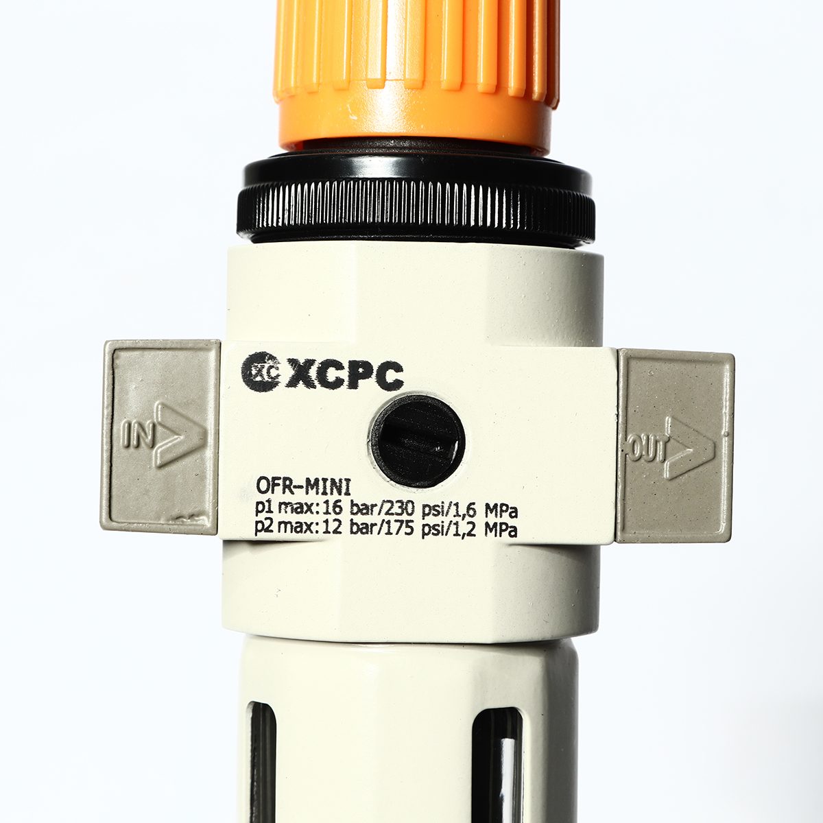 ชุดกรองลมดักน้ำ, ปรับลม แบรนด์  XCPC - XO Series รุ่น XOFRMINI1/4  ขนาด 1/4" (2 หุน)