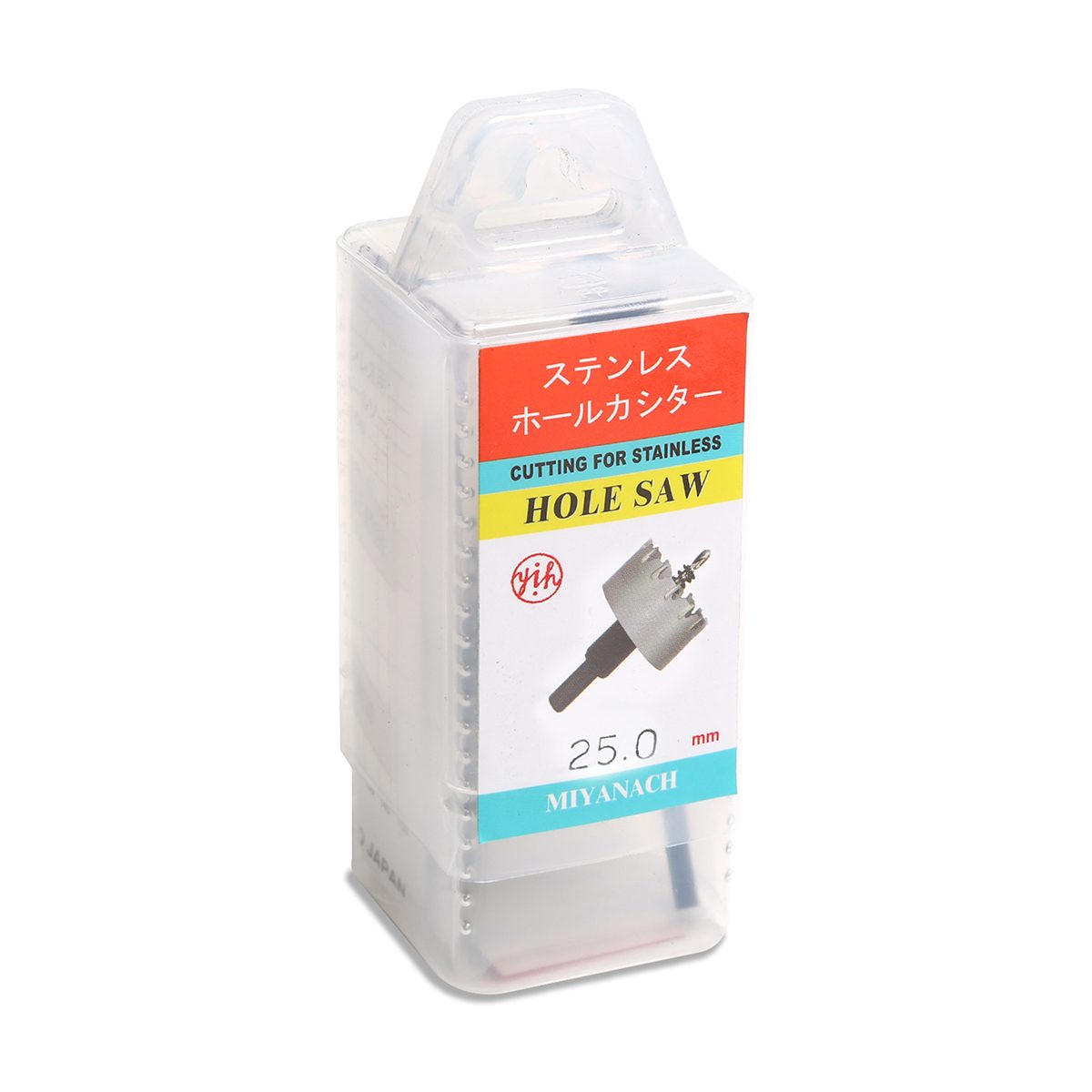 YIH (ML-25) โฮลซอร์ ขนาด 25 มิล HOLE SAW เจาะเหล็ก เจาะสแตนเลส  คาร์ไบด์ T.C.T / MADE IN TAIWAN