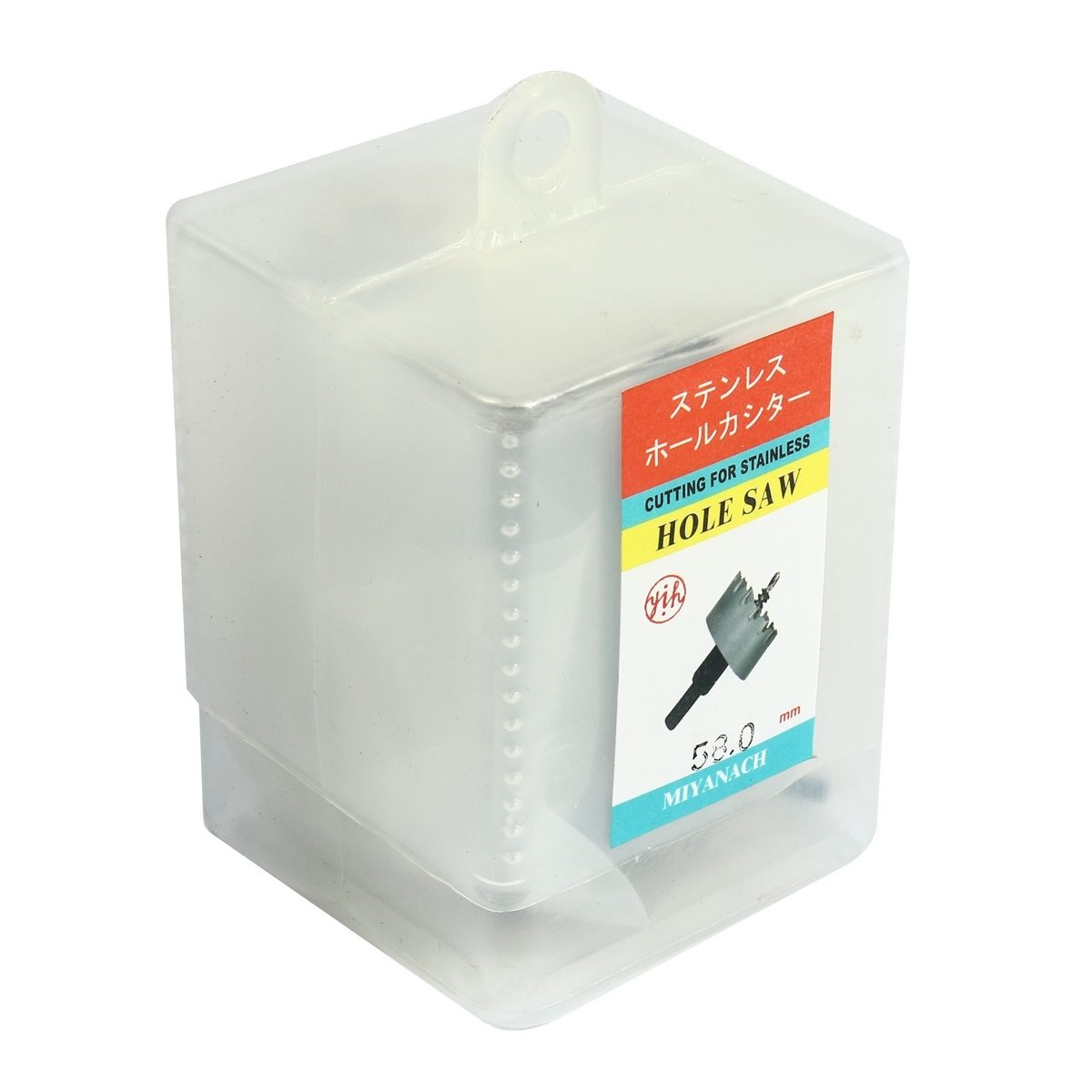 YIH (ML-58) โฮลซอร์ ขนาด 58 มิล HOLE SAW เจาะเหล็ก เจาะสแตนเลส  คาร์ไบด์ T.C.T / MADE IN TAIWAN