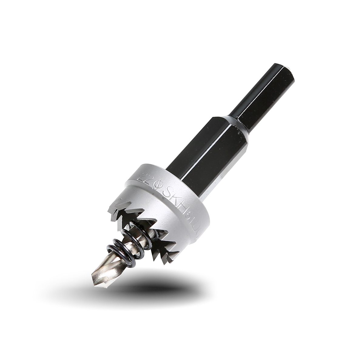 YIH (HS-22) โฮลซอร์ ขนาด 22 มิล HOLE SAW เจาะเหล็ก HSS เหล็ก ไฮสปีด MADE IN TAIWAN