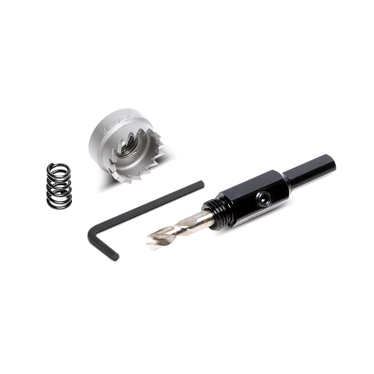 YIH (HS-22) โฮลซอร์ ขนาด 22 มิล HOLE SAW เจาะเหล็ก HSS เหล็ก ไฮสปีด MADE IN TAIWAN