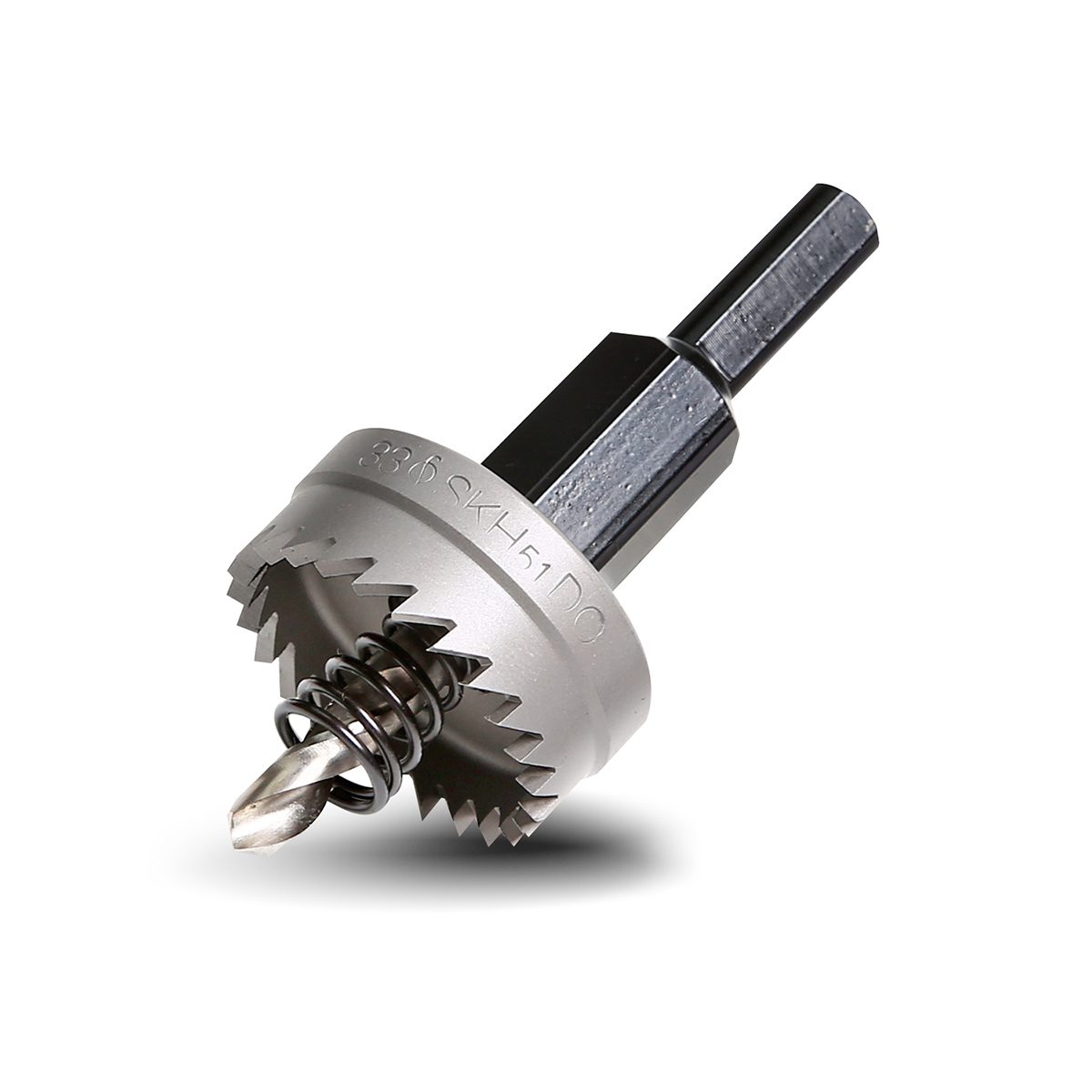 YIH (HS-33) โฮลซอร์ ขนาด 33 มิล HOLE SAW เจาะเหล็ก HSS เหล็ก ไฮสปีด MADE IN TAIWAN