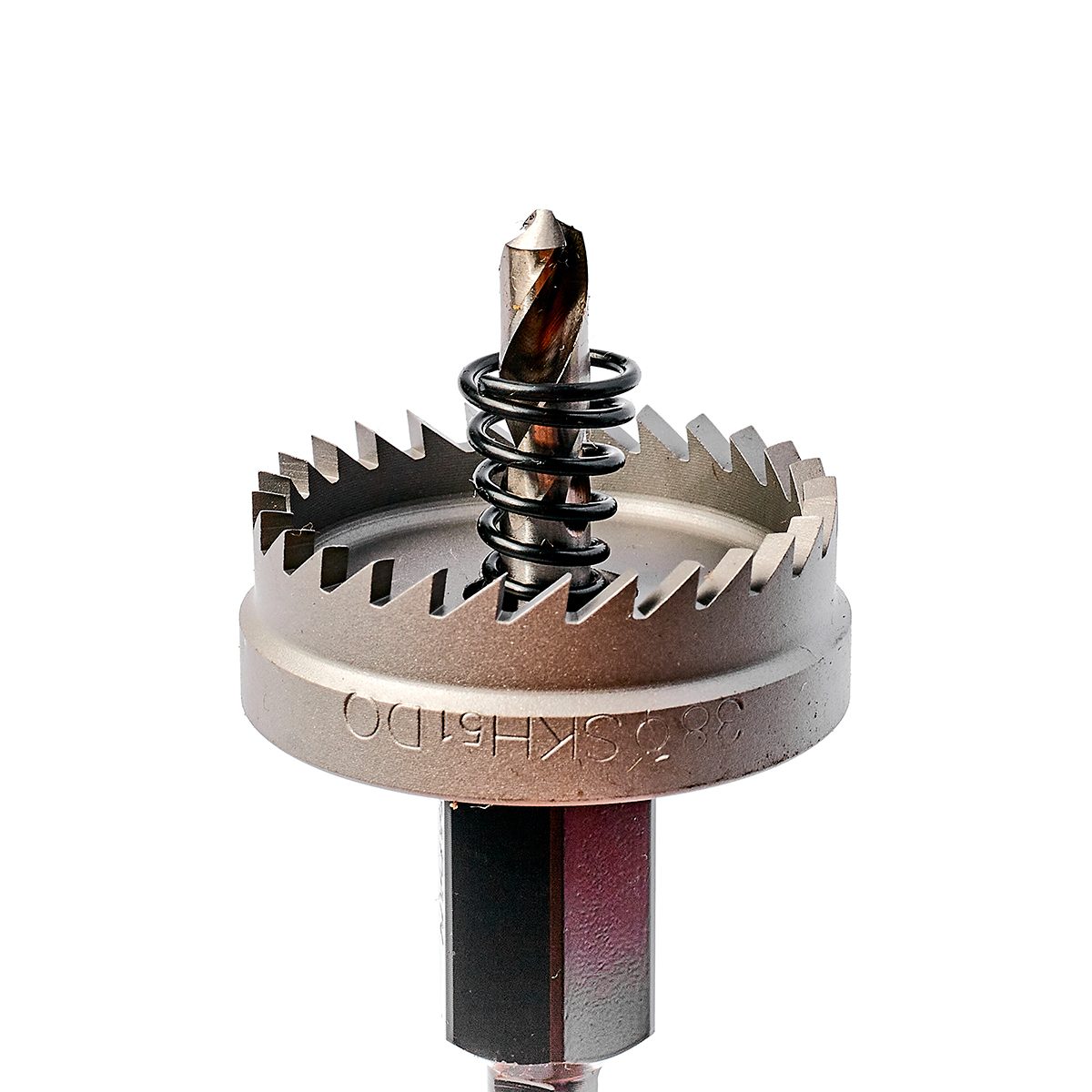 YIH (HS-38) โฮลซอร์ ขนาด 38 มิล HOLE SAW เจาะเหล็ก HSS เหล็ก ไฮสปีด MADE IN TAIWAN