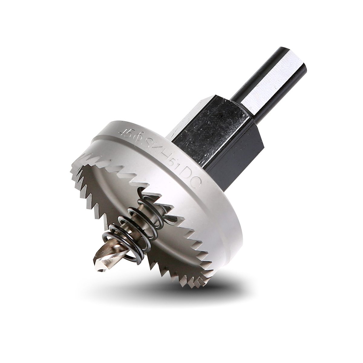 YIH (HS-45) โฮลซอร์ ขนาด 45 มิล HOLE SAW เจาะเหล็ก HSS เหล็ก ไฮสปีด MADE IN TAIWAN