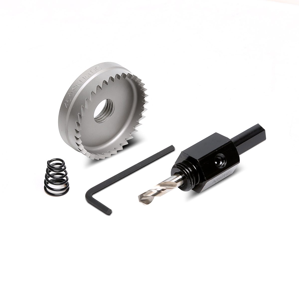 YIH (HS-45) โฮลซอร์ ขนาด 45 มิล HOLE SAW เจาะเหล็ก HSS เหล็ก ไฮสปีด MADE IN TAIWAN