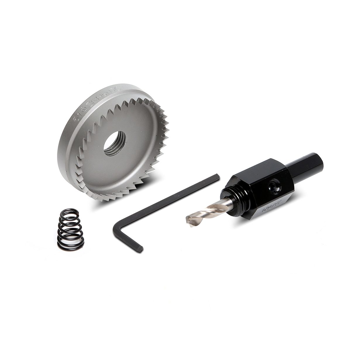 YIH (HS-51) โฮลซอร์ ขนาด 51 มิล HOLE SAW เจาะเหล็ก HSS เหล็ก ไฮสปีด MADE IN TAIWAN