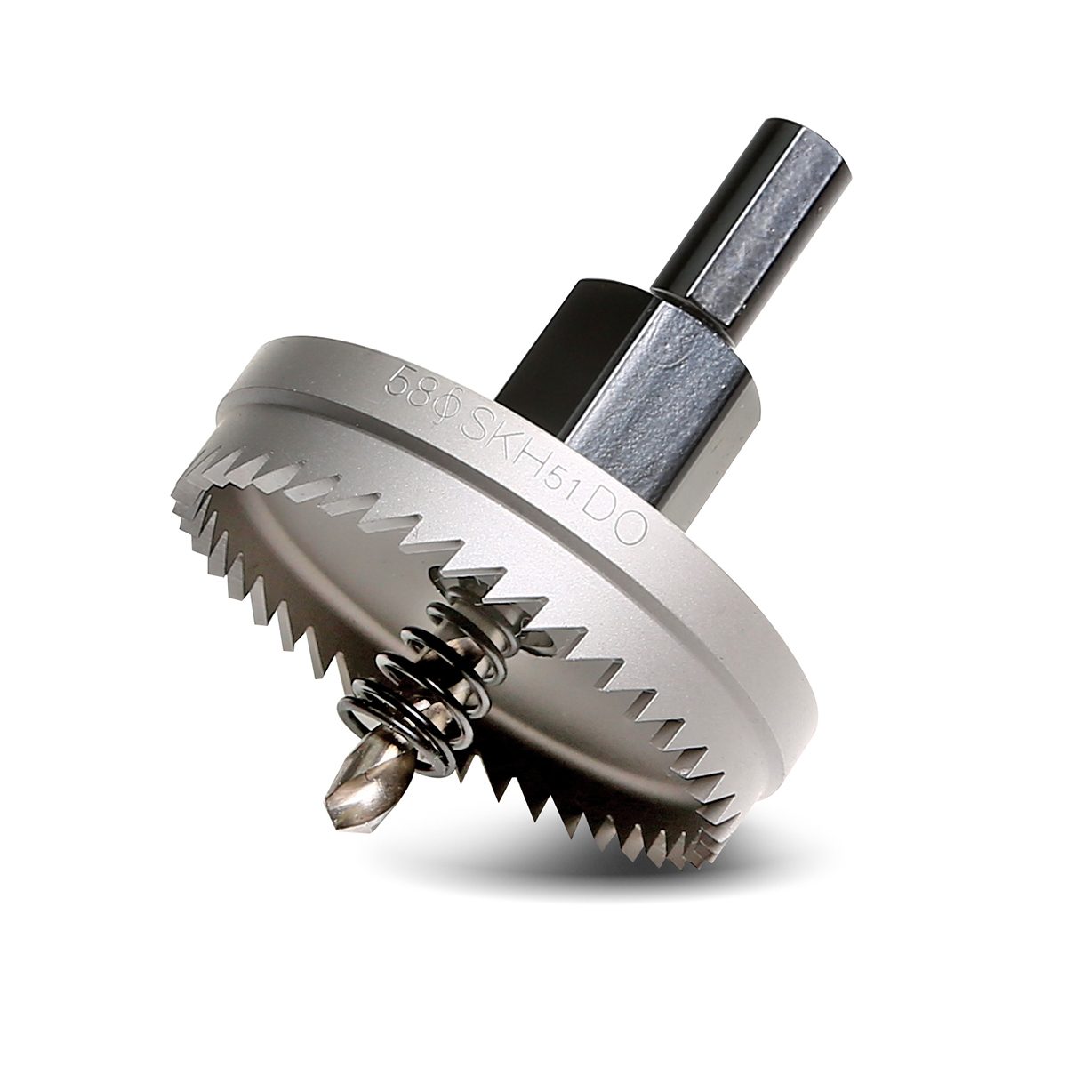 YIH (HS-58) โฮลซอร์ ขนาด 58 มิล HOLE SAW เจาะเหล็ก HSS เหล็ก ไฮสปีด MADE IN TAIWAN