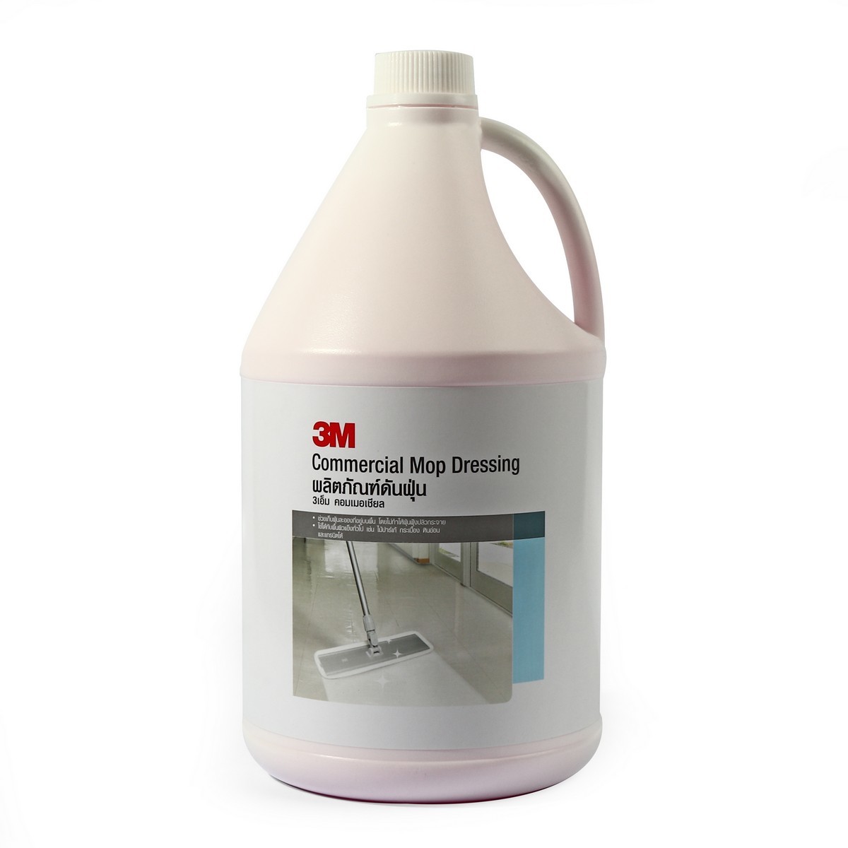 3M น้ำยาดันฝุ่น สูตรน้ำ ขนาด 3.8 ลิตร รุ่น COMMERCIAL สามารถกำจัดฝุ่นละอองบนทุกพื้นผิว ไม่ทำให้ฝุ่นฟุ้งกระจาย (3 เอ็ม)