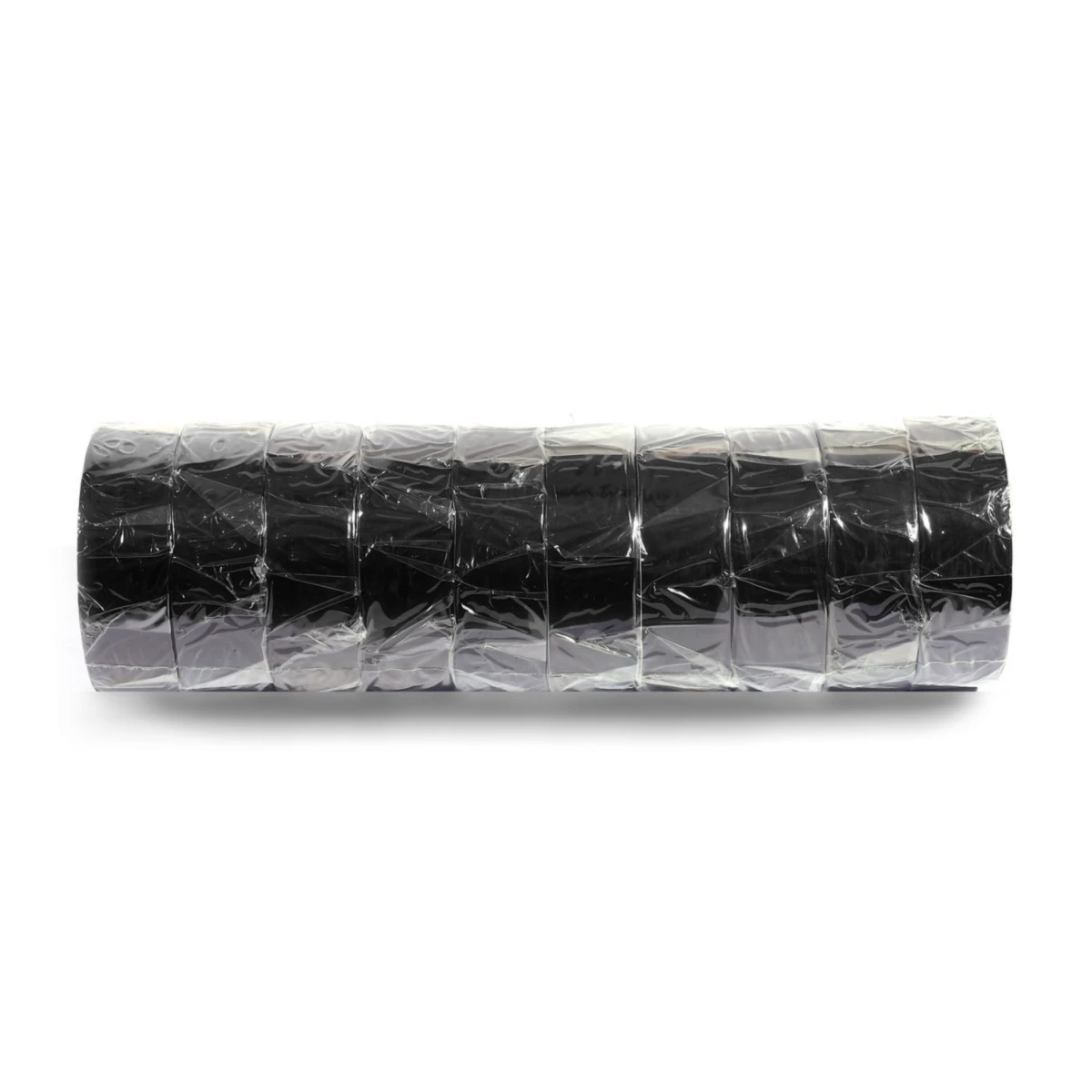 3M เทปพันสายไฟ TEMFLEX PLUS สีดำ กว้าง 3/4 นิ้ว ยาว 10 ม. หนา 0.125มม. (9 แถม 1) ทนแรงดันไฟฟ้าได้ 600 โวลท์ เนื้อเทปผลิตจากวัสดุที่ไม่เป็นเช