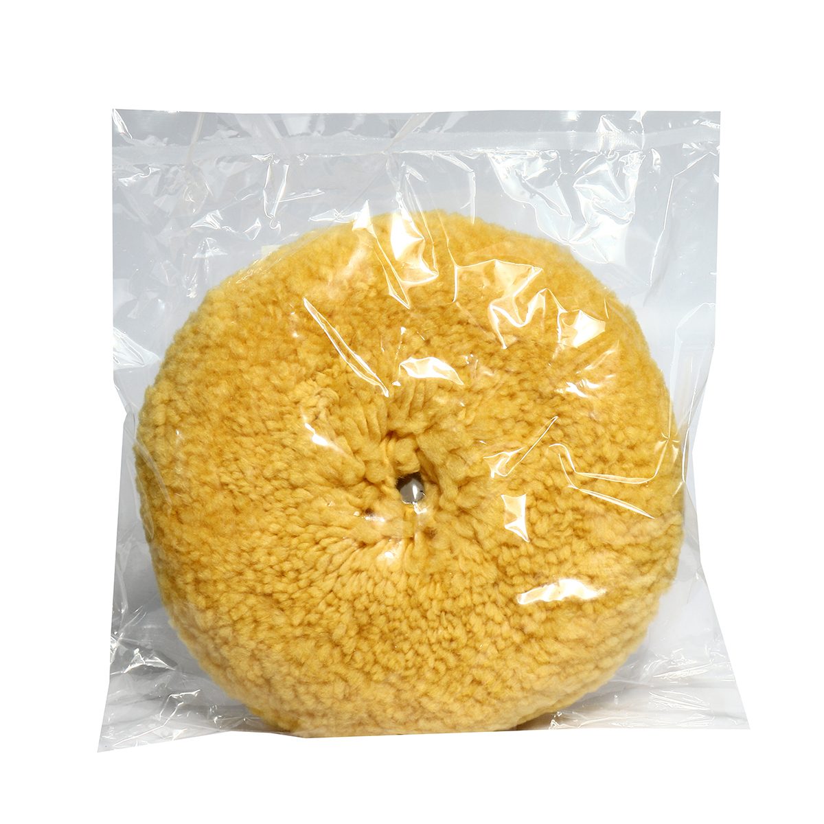 PN5705 ลูกขัดขนแกะ 2 หน้า 9"(สีเหลือง)