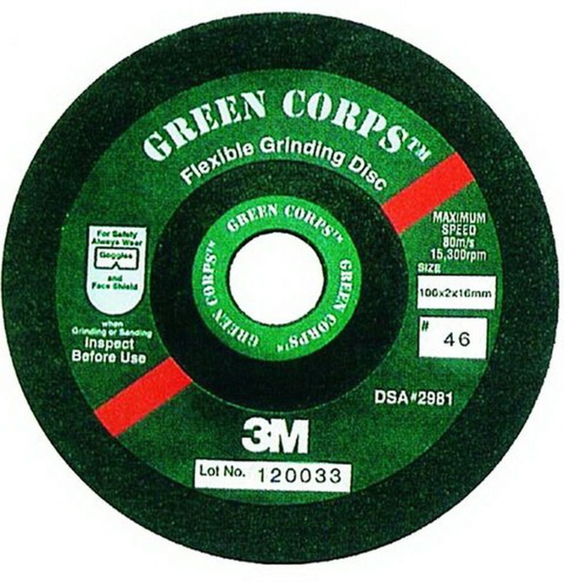 GREEN CORPS แผ่นตัด 14"