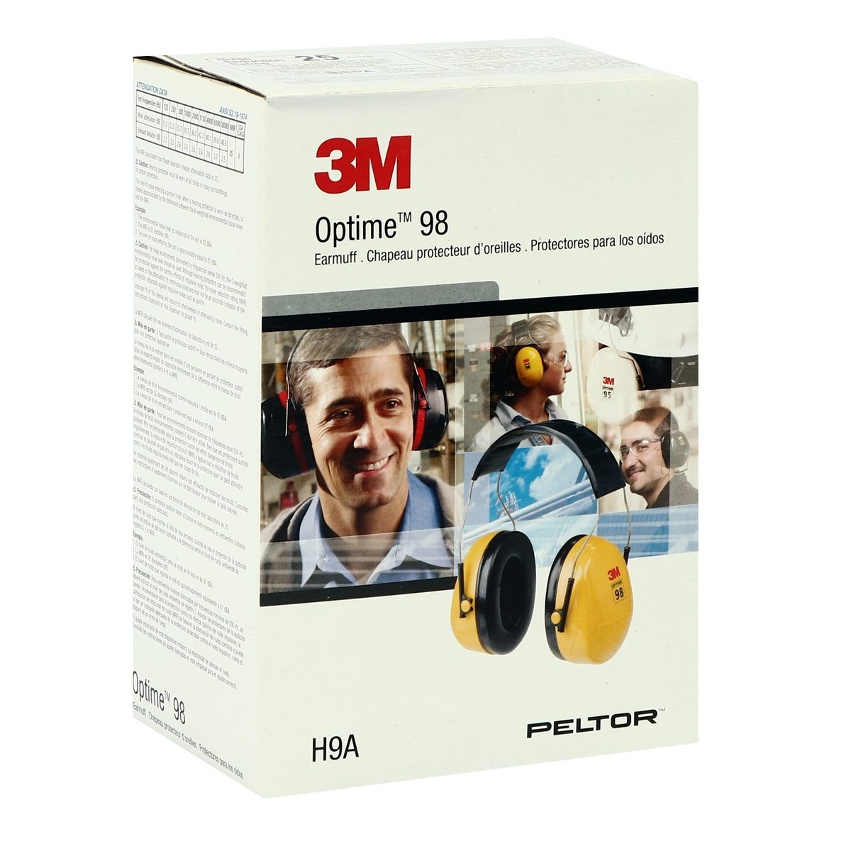 OPTIME98(H9A) ครอบหูลดเสียง แบบคาดศรีษะ