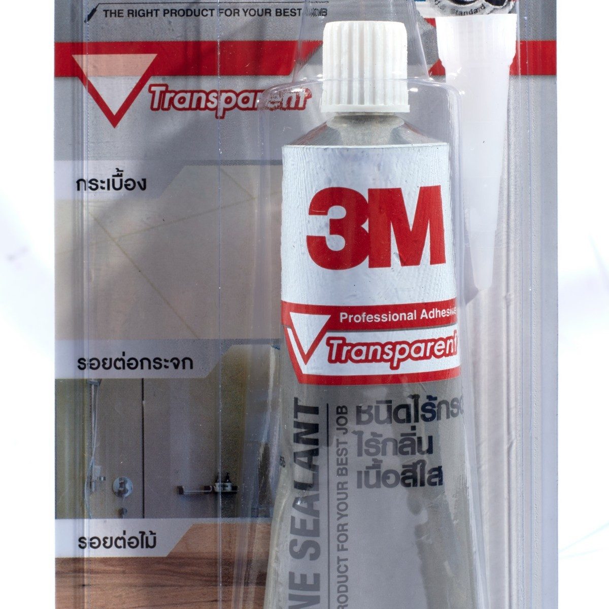 3M กาวซิลิโคน สีใส ไร้กรด ไร้กลิ่น ขนาด 60 มล. มีความยืดหยุ่นสูง ยึดเกาะแน่น แห้งเร็ว เหมาะกับการอุด ซ่อมแซมรอยต่อ (3 เอ็ม)
