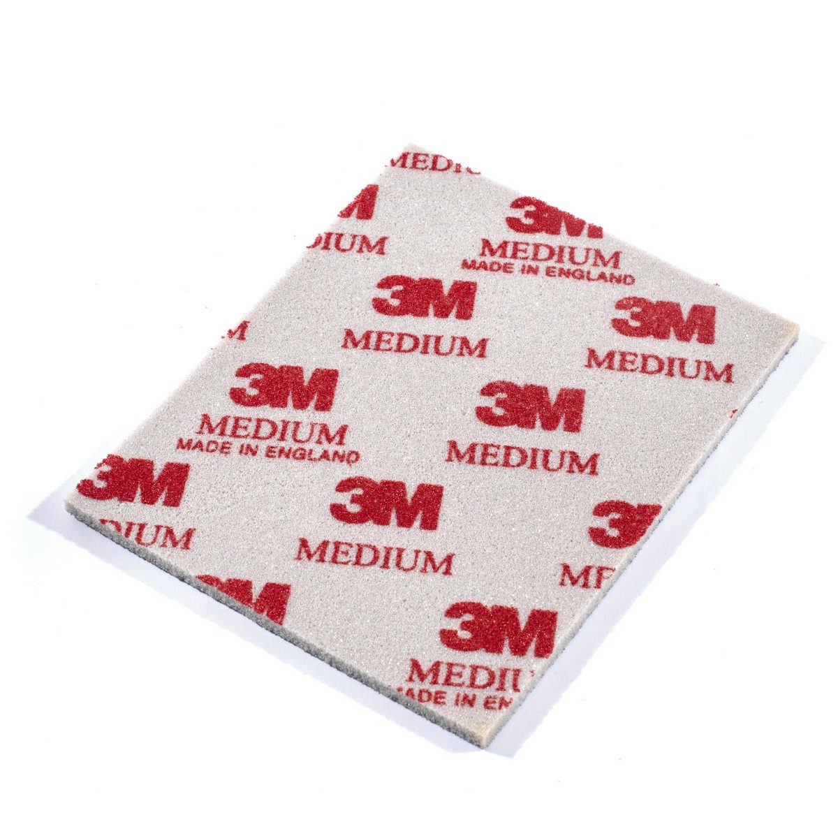 3M ฟองน้ำกระดาษทราย เบอร์ 120-180 รุ่น 02606 ขนาด 110x140 มม. (Superfine) สำหรับงานขัดสีรองพื้น หรืองานตกแต่งพื้นผิวรถยนต์ (20 ชิ้น/กล่อง) (