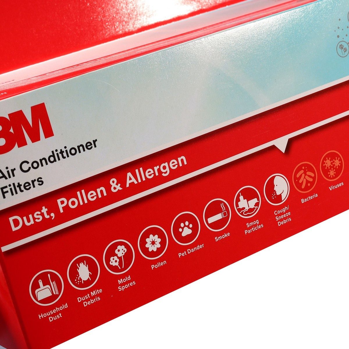 3M แผ่นดักจับฝุ่น PM2.5 ในอากาศ 380X2700 มม. (ชนิดม้วน) รุ่น 9808 ดักจับไรฝุ่น ละอองเกสรดอกไม้ และสารก่อภูมิแพ้ มีประสิทธิภาพการกรองมากกว่าแ
