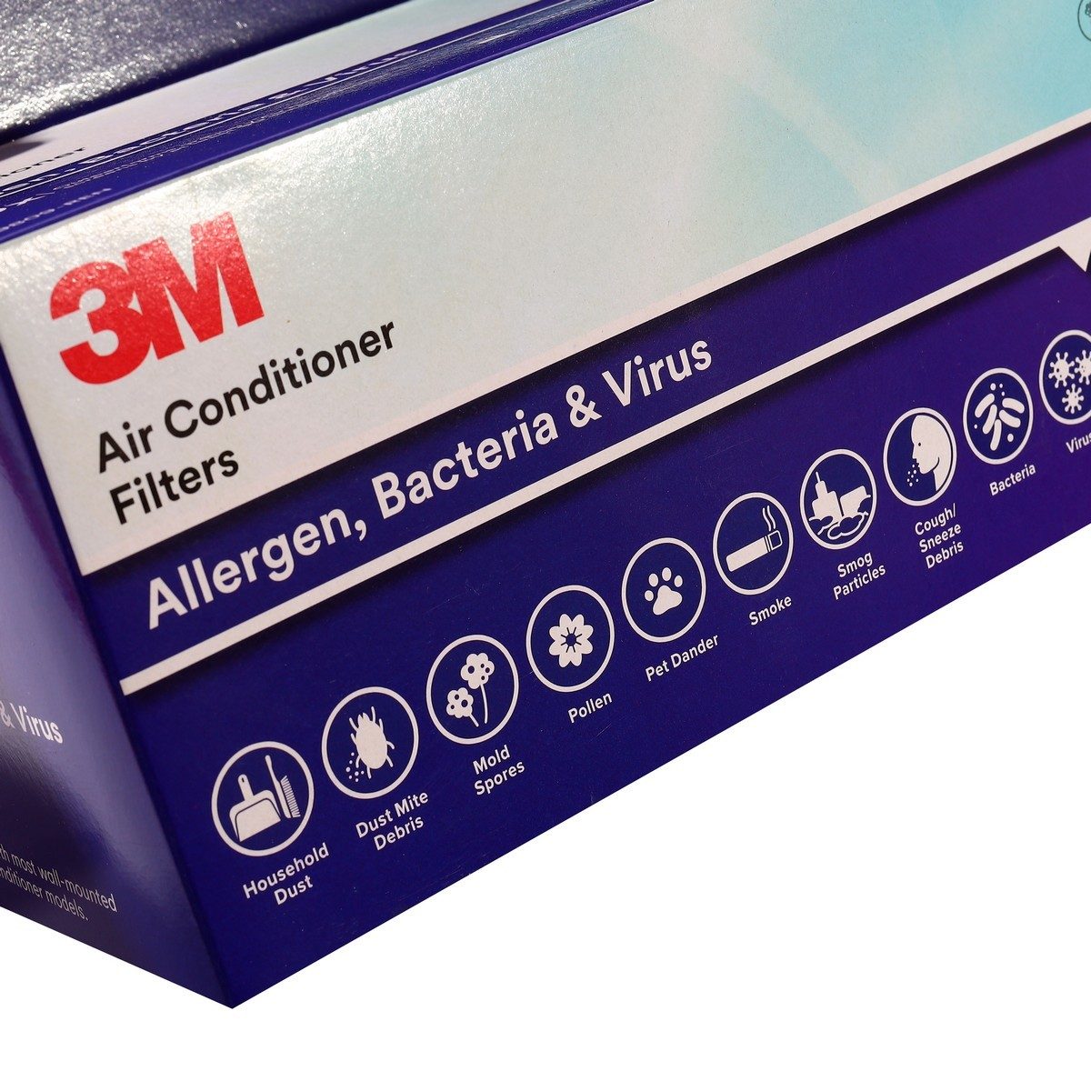 3M แผ่นดักจับฝุ่น PM2.5 ในอากาศ 380 X 2700 มม. (ชนิดม้วน) รุ่น 9809 ดักจับไรฝุ่น สารก่อภูมิแพ้ และแบคทีเรีย มีประสิทธิภาพการกรองมากกว่าแผ่นก